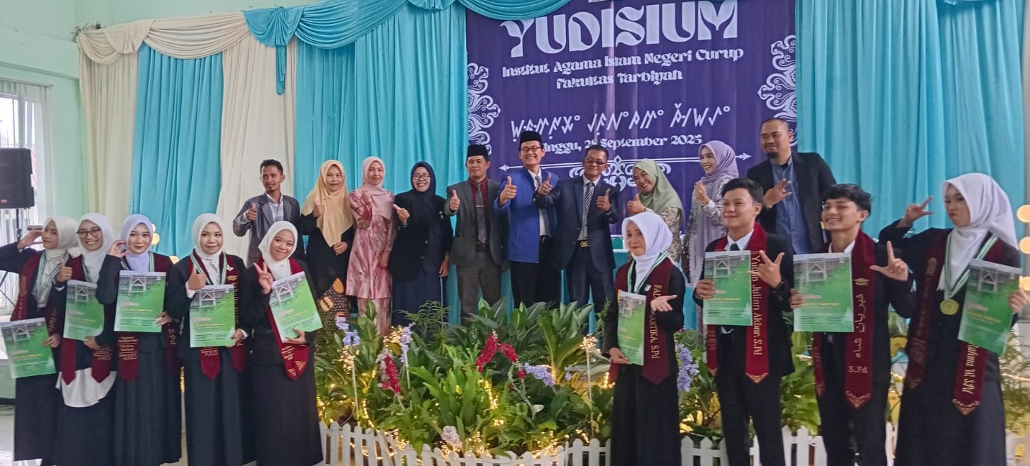 Fakultas Tarbiyah IAIN Curup Gelar Yudisium ke-V Tahun 2025, Cetak 482 Lulusan dari 9 Program Studi