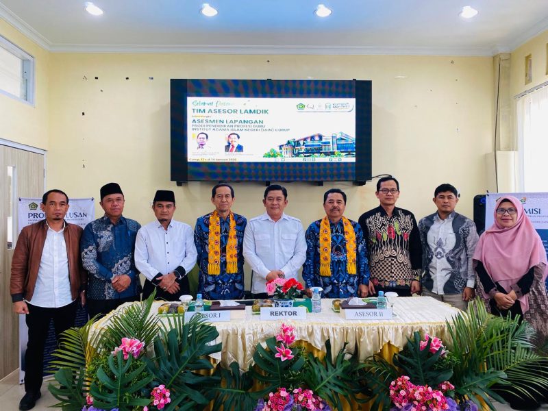 LPTK PPG Fakultas Tarbiyah IAIN Curup Laksanakan Asesmen Lapangan Lamdik, Tegaskan Komitmen Mutu Pendidikan Profesi Guru