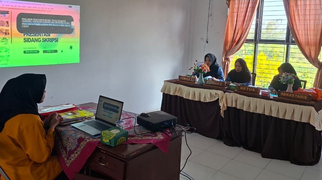 64 Mahasiswa PGMI Tempuh Sidang Skripsi, Fakultas Tarbiyah IAIN Curup Perkuat Mutu Akademik dan Cetak Pendidik Profesional