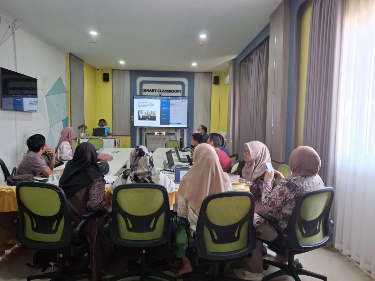 Prodi PGMI Ikuti Sosialisasi Penggunaan Website Terbaru Fakultas Tarbiyah IAIN Curup