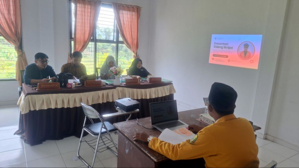 40 Mahasiswa PGMI Fakultas Tarbiyah IAIN Curup Ikuti Ujian Skripsi Periode Juli 2026