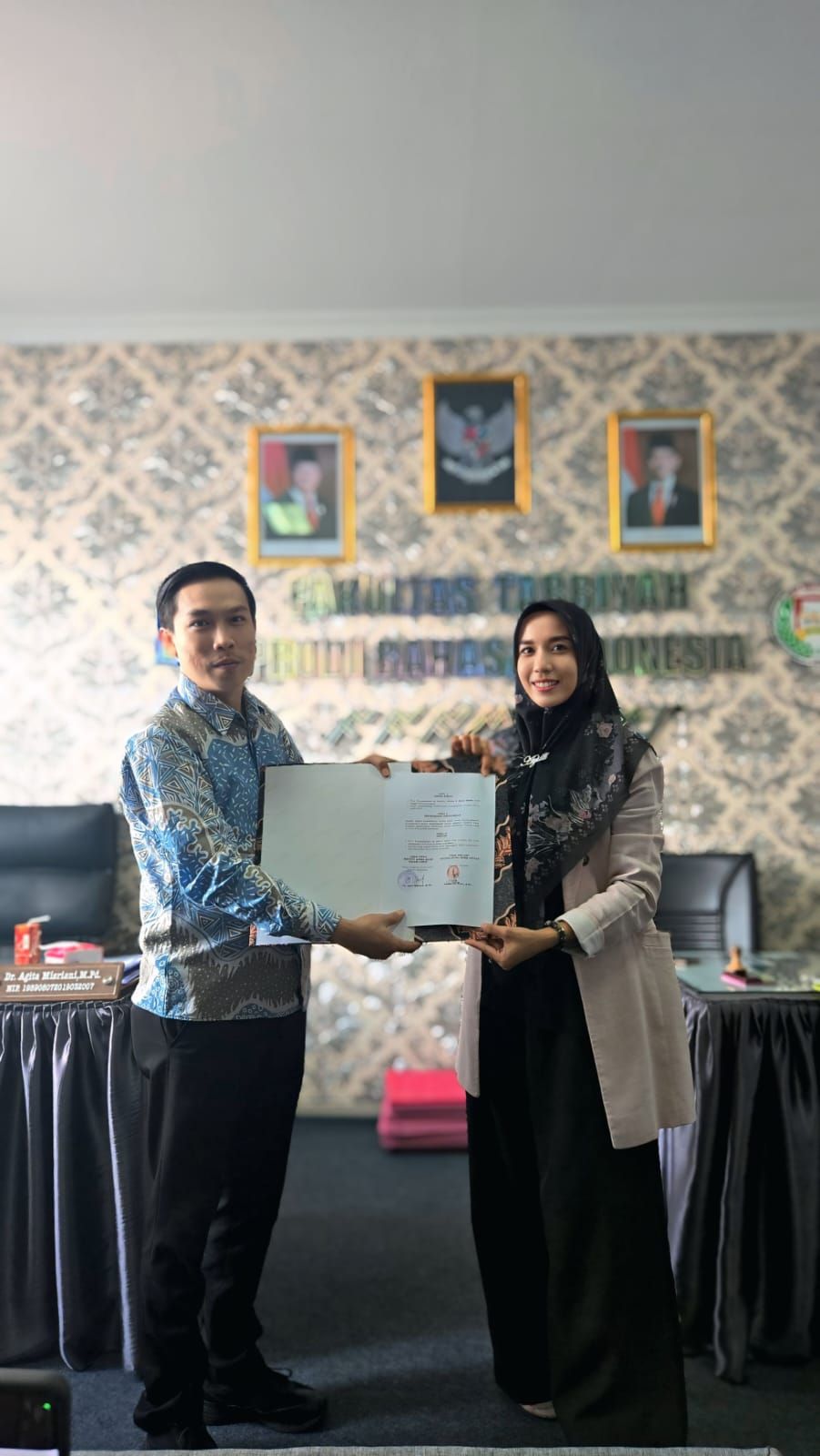 Perkuat Implementasi Tri Dharma Perguruan Tinggi, Prodi Tadris Bahasa Indonesia IAIN Curup Jalin Kerja Sama dengan Yayasan Svara Bumei Betuah