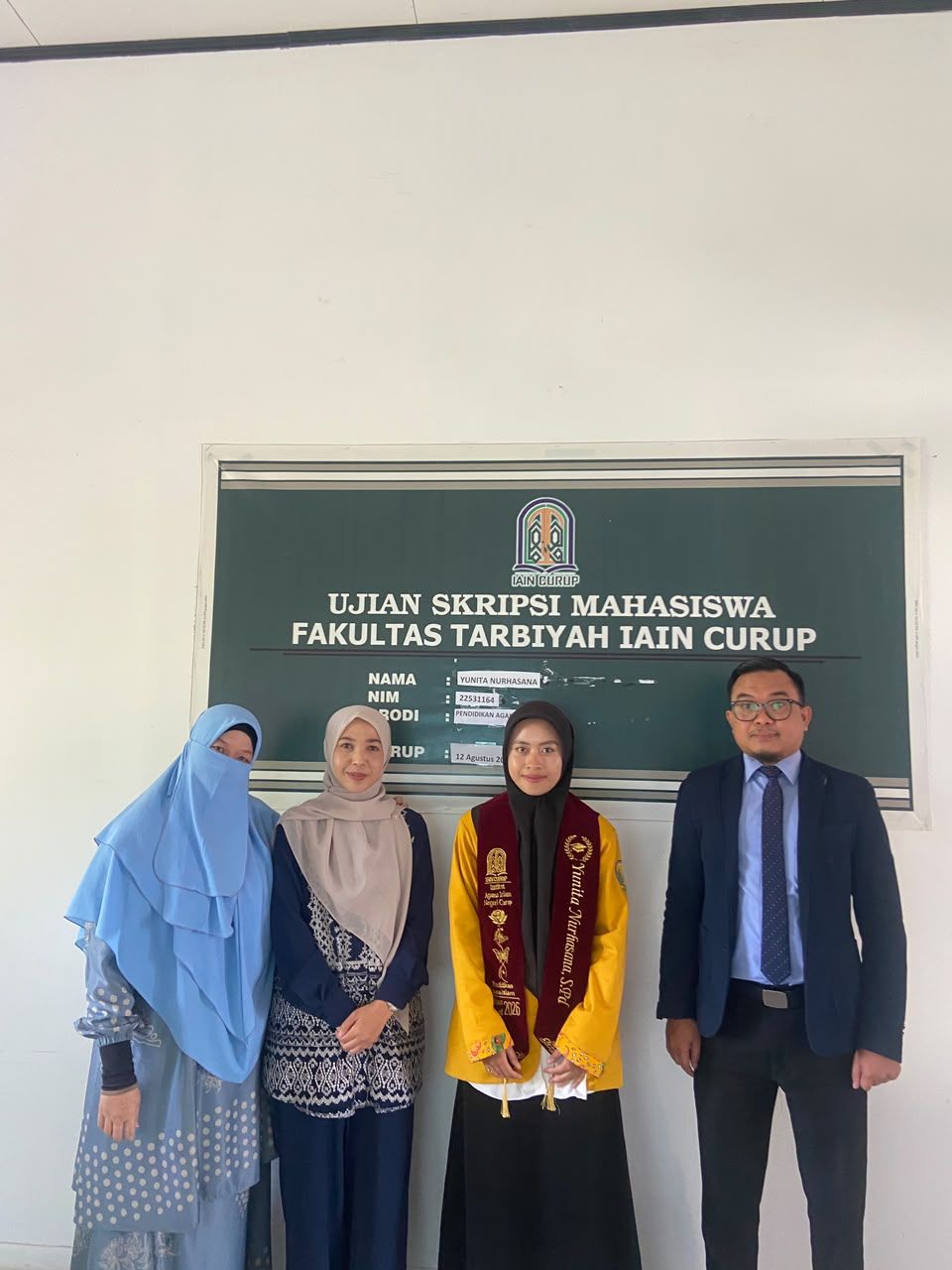 Prodi Pendidikan Agama Islam Fakultas Tarbiyah IAIN Curup Gelar Ujian Skripsi pada 12–13 Agustus 2026