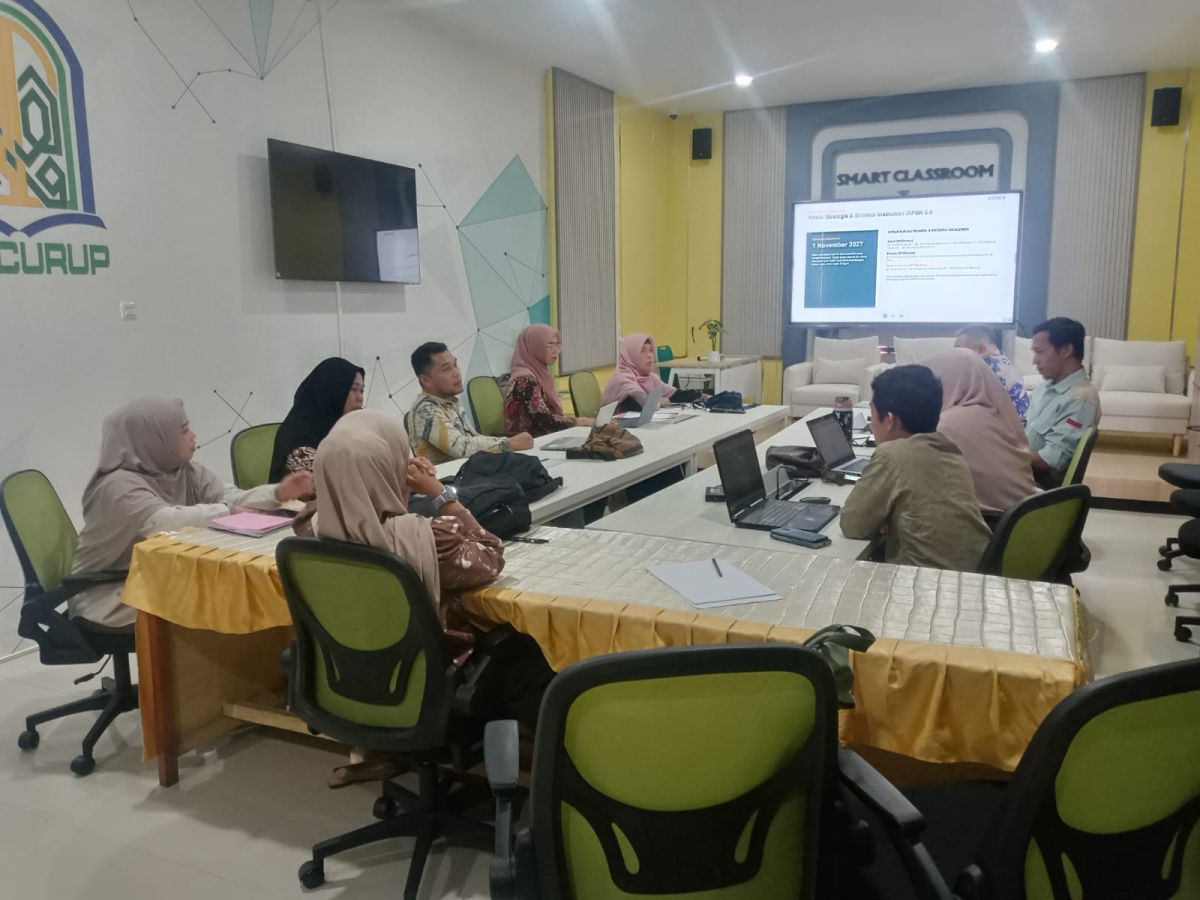 Rapat Persiapan Akreditasi Prodi Pendidikan Islam Anak Usia Dini