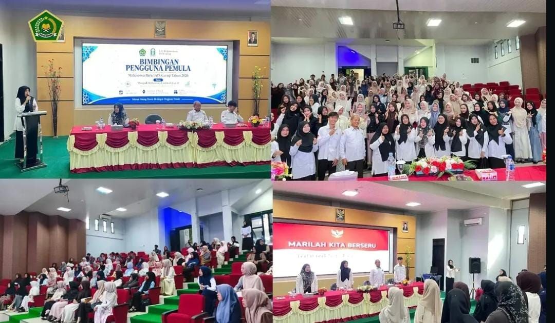 Mahasiswa Baru PGMI IAIN Curup Antusias Ikuti Bimbingan Pemustaka Bertema Cerdas di Era AI