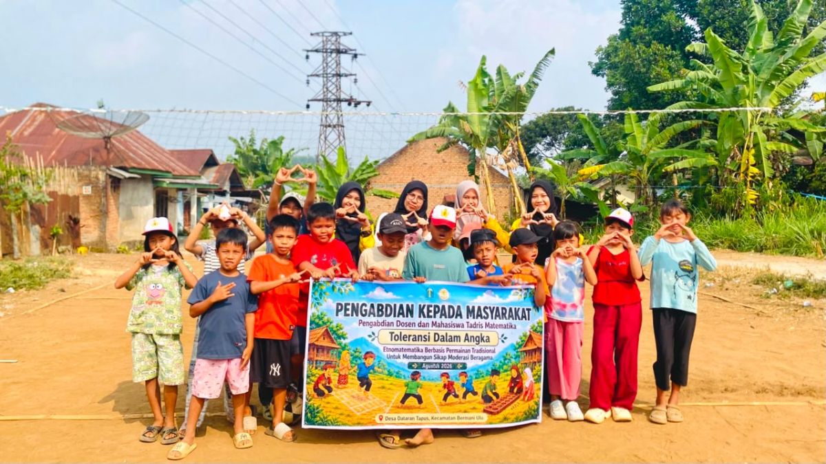 Toleransi dalam Angka: Dosen dan Mahasiswa Tadris Matematika Hadirkan Etnomatematika Berbasis Permainan Tradisional