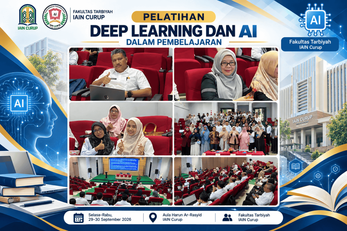 Dosen TBIN IAIN Curup Siap Hadapi Era AI, Perkuat Kompetensi Deep Learning dalam Pembelajaran
