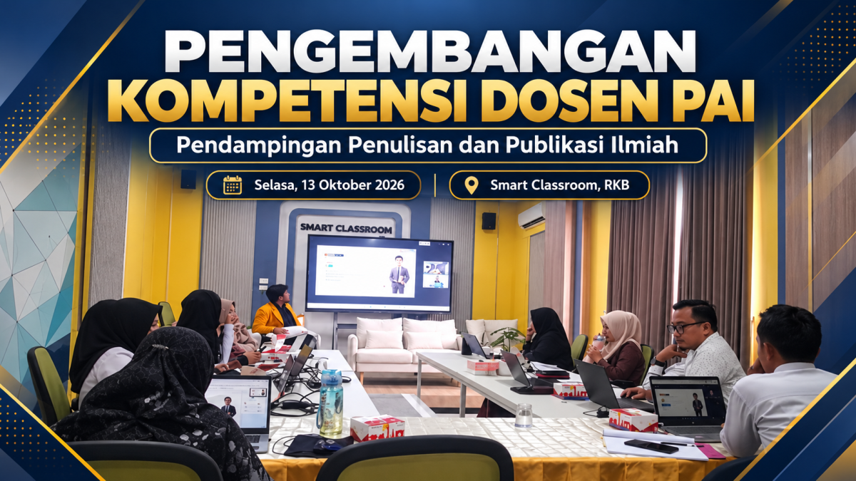 Prodi PAI IAIN Curup Gelar Pengembangan Kompetensi Dosen melalui Pendampingan Penulisan dan Publikasi Ilmiah