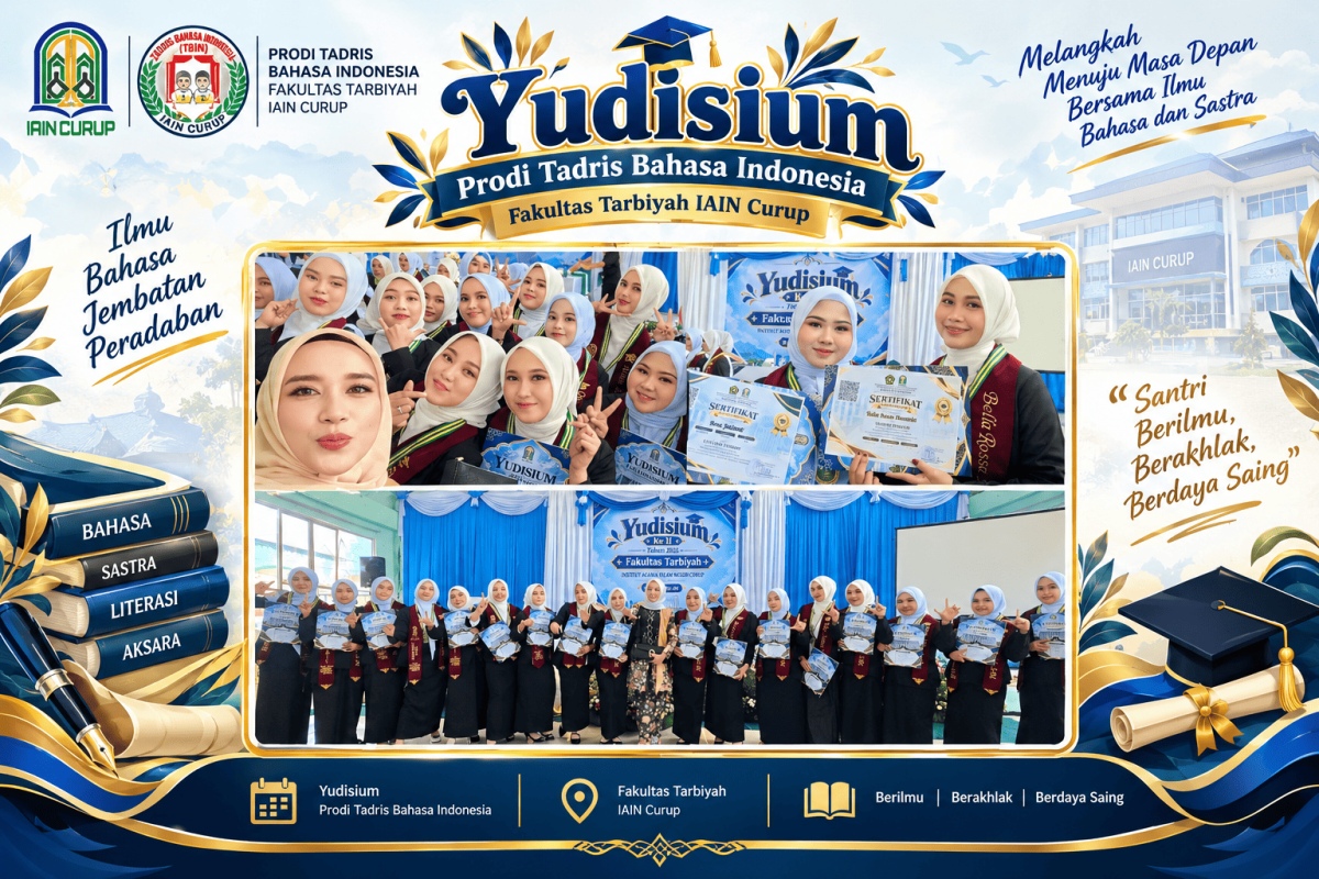Gemilang di Yudisium, Mahasiswa TBIN IAIN Curup Tunjukkan Prestasi Akademik Terbaik