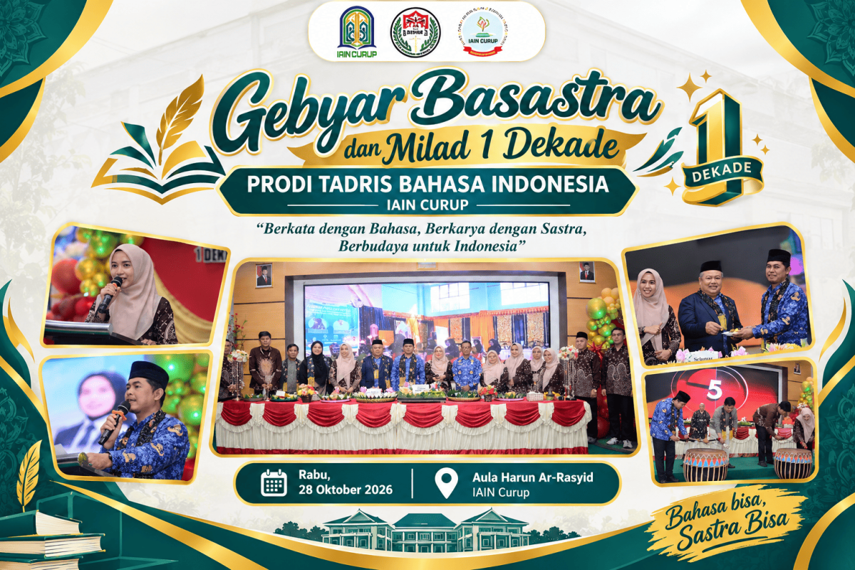 Merangkai Kata, Menghidupkan Sastra: Gebyar Basastra dan Satu Dekade TBIN IAIN Curup