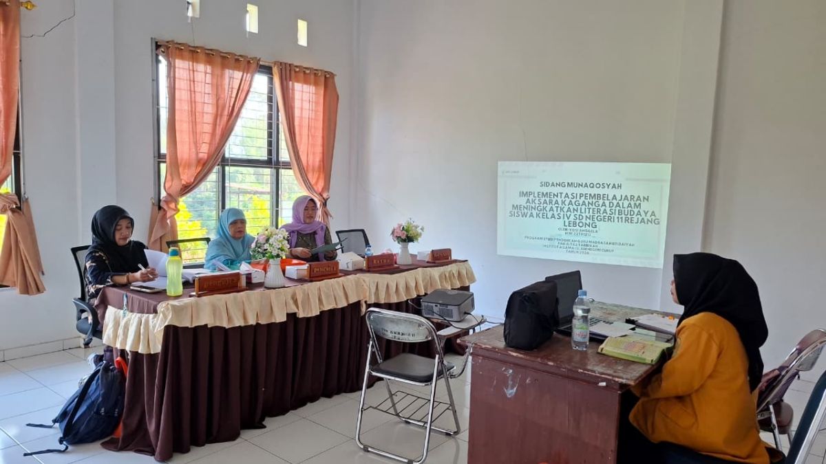 Sidang Munaqasyah Skripsi Periode Agustus